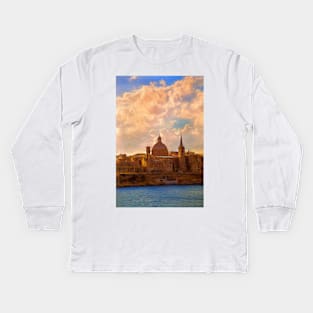 Artistic Valletta Kids Long Sleeve T-Shirt